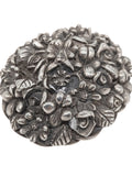 Vintage Italian Hand - Crafted Floral Basket – 800 Silver Plated Fine Artistry - Polo Express