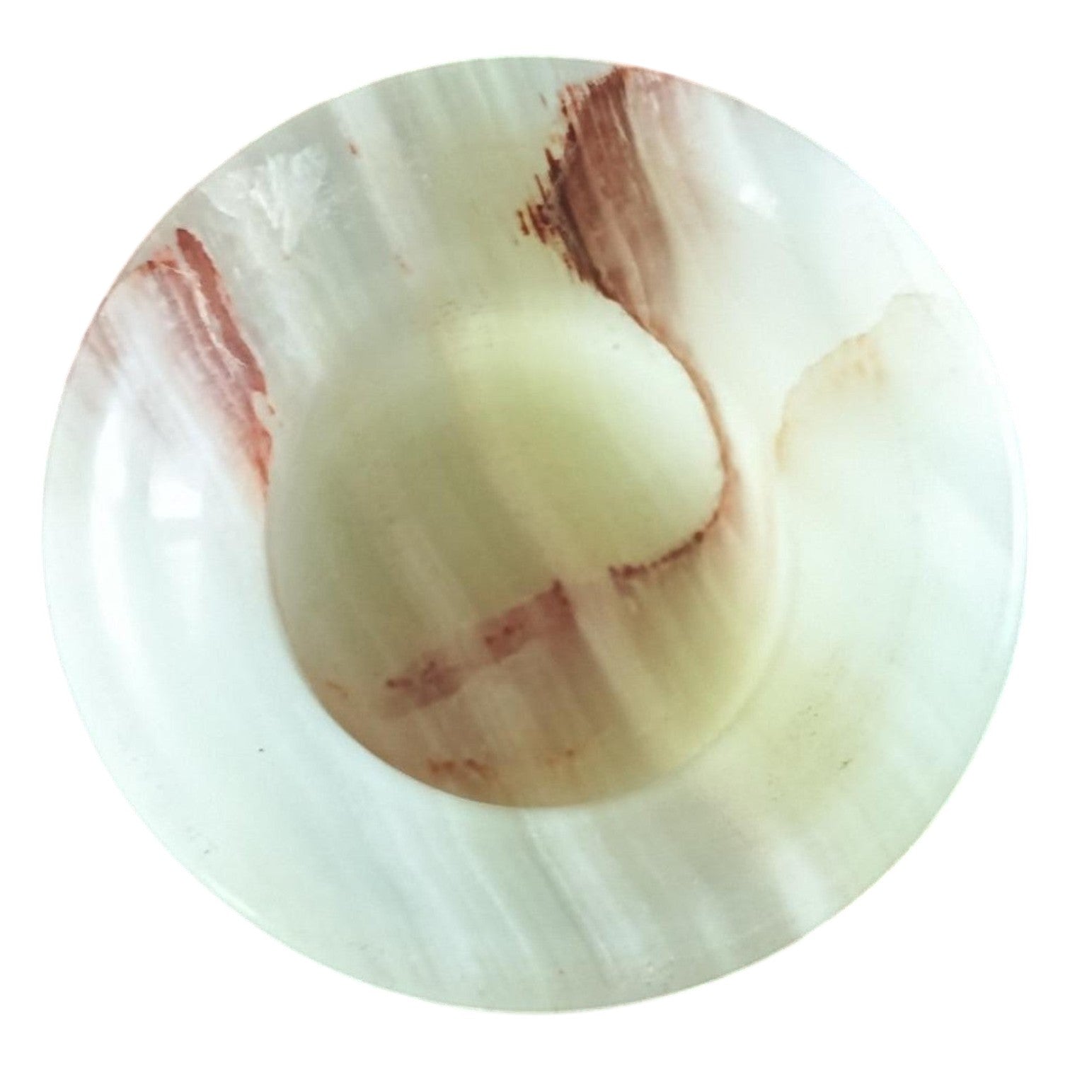 Hand - Polished Green Onyx Mini - Vase – Translucent Natural Stone Decor - Polo Express