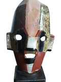 Handcrafted Teotihuacan - Style Mosaic Mask – Authentic Stone & Mother of Pearl Inlay - Polo Express