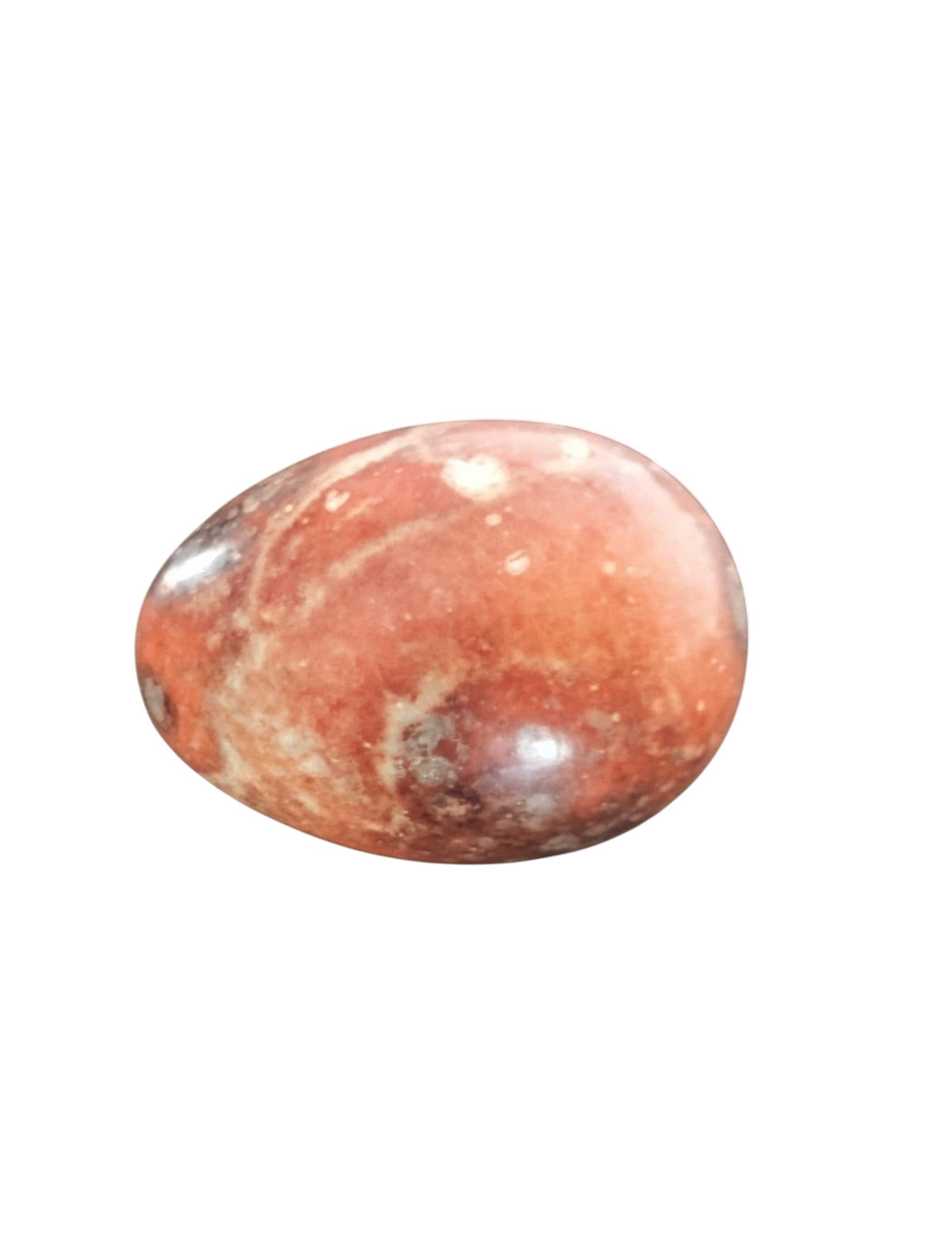 Egg made of Verona Red Marble – Art Object and Collectible