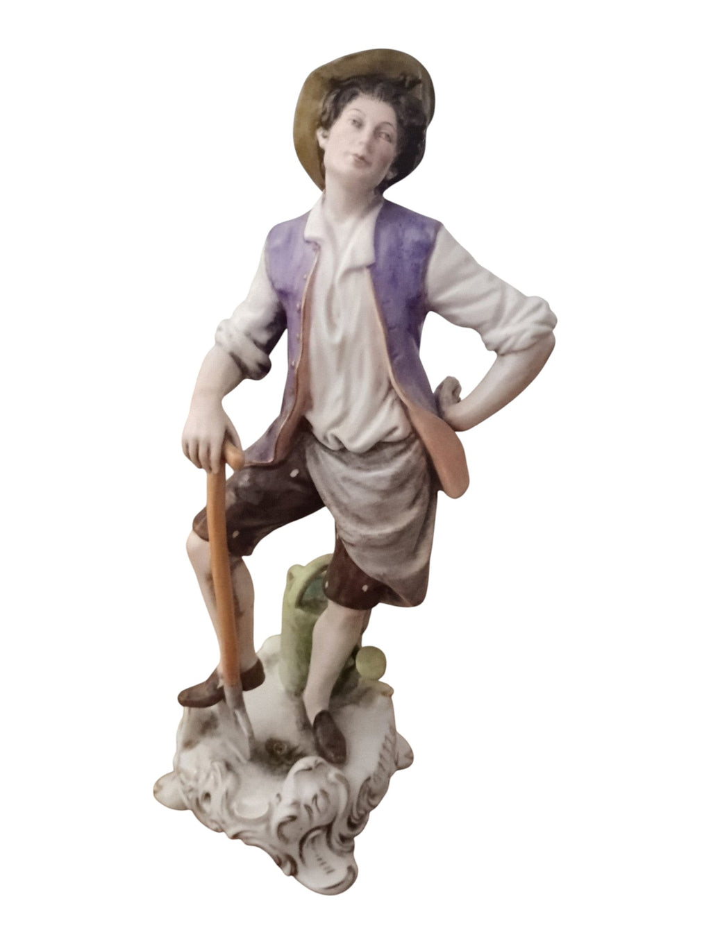 The Vigilant Shepherd: Authentic Albisola – Hand - Painted Italian Ceramic - Polo Express