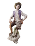 The Vigilant Shepherd: Authentic Albisola – Hand - Painted Italian Ceramic - Polo Express