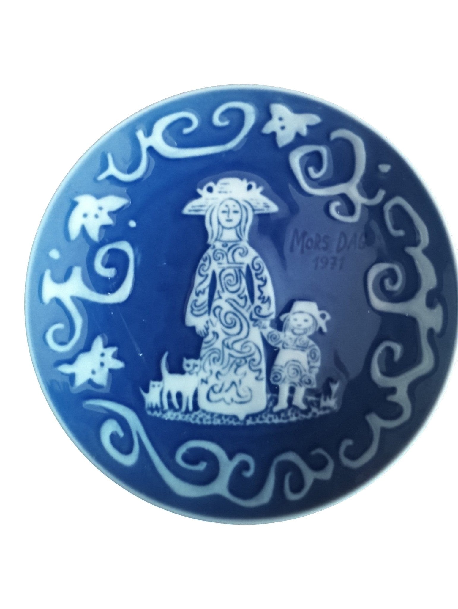Royal Copenhagen Mother's Day Plates (1970–1972) – Vintage Danish Blue & White Collectibles - Polo Express