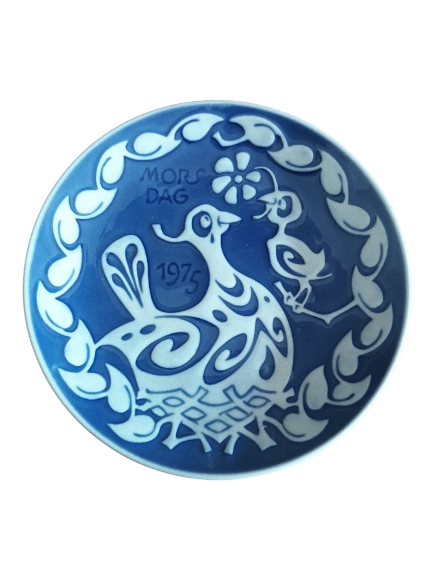 Mother's Day Plates (1975–1979) – Classic Danish Blue & White Porcelain - Polo Express